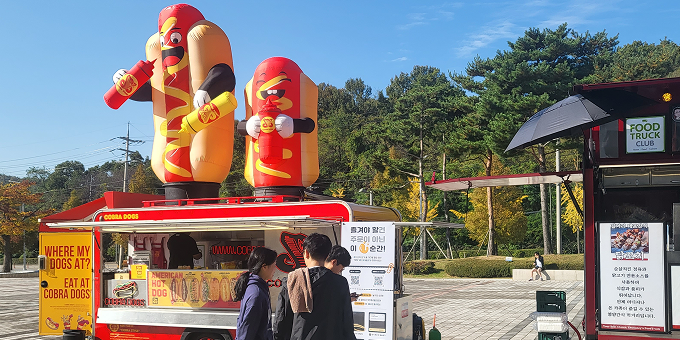 모바일 축제 플랫폼 PAMP의 축제현장